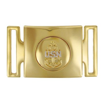 CPO Cutlass Gold Buckle with E7 Emblem