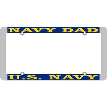 Mitchell Proffitt USN Dad Thin License Plate Frame