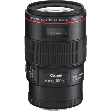 Canon 3554B002 EF 100MM F/2.8L Macro IS USM Lens