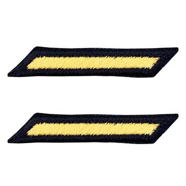 Army Women's Service Stripe Gold On Blue Embroidered
