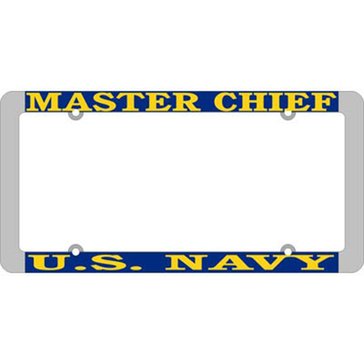 Mitchell Proffitt USN Master Chief License Frame