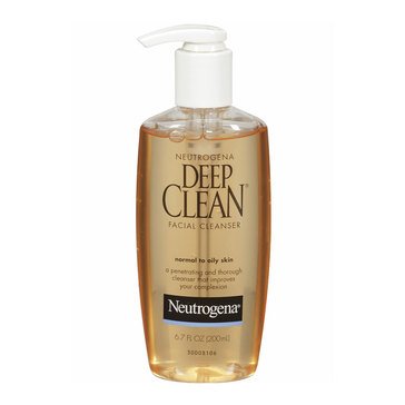 Neutrogena Deep Clean Cleanser Normal To Oily Skin, 6oz