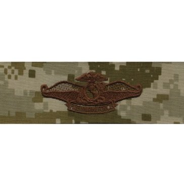 NWU Type-II Desert Warfare Badge FMF Fleet Marine Force Chaplain