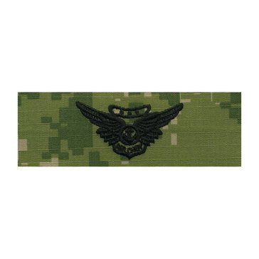 NWU Type-III Green Warfare Badge Combat Aircrew