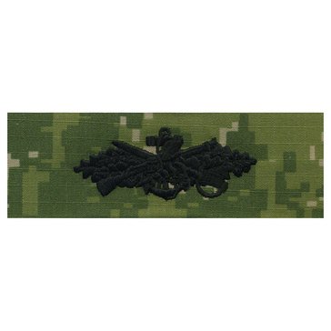 NWU Type-III Green Warfare Badge Seabee Combat Warfare