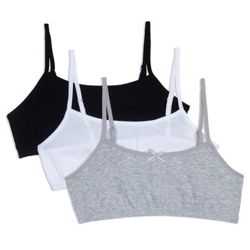 Maidenform Big Girls' Bralette 3-Pack