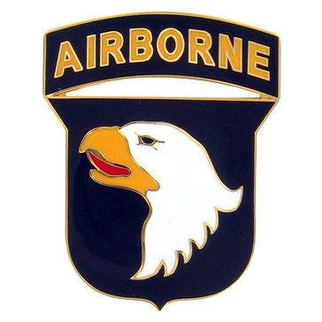 Army ID Badge Combat Service 101st Airborne Division