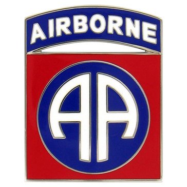 Army ID Badge Combat Service 82nd Airborne Division