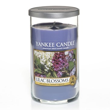 Yankee Candle Signature Lilac Blossoms Pillar Candle