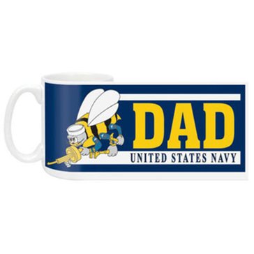 MCM Gifts USN Seabee Dad Mug