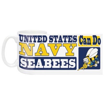 MCM Gifts USN Seabee Can Do Mug