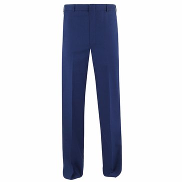 Army Blue Poly/Wool Trousers without Braid (CF)