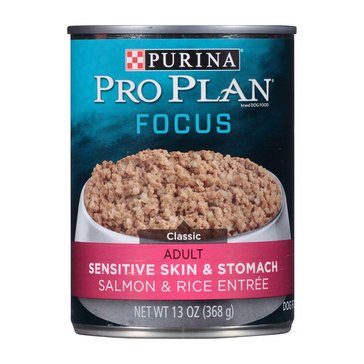 Purina Pro Plan Sensitive Skin Salmon and Rice Adult Wet Dog Food