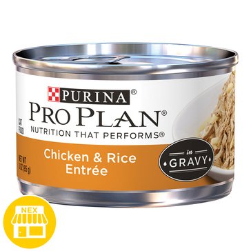 Purina Pro Plan Chicken And Rice Adult Cat Food, 3oz