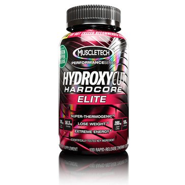 Hydroxycut Hardcore Elite Thermogenic Rapid Release Thermo Caps- 100CT
