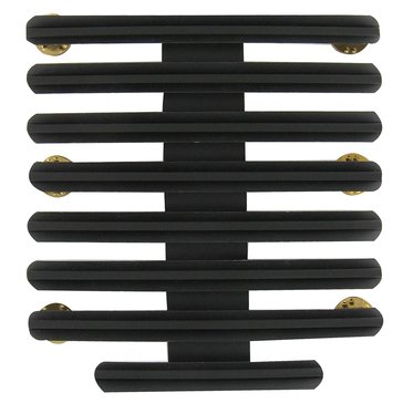 23 Ribbon Mounting Bar Holder BLACK METAL 1/8