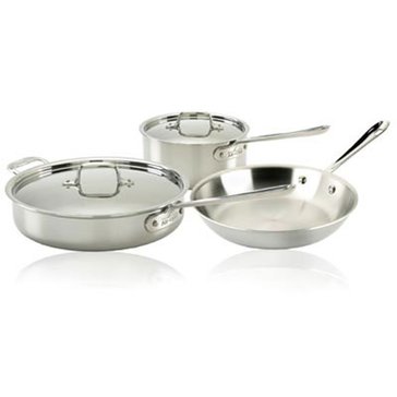 All-Clad 5-piece Stainless Steel Starter Set