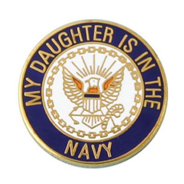 Mitchell Proffitt USN Daughter Pin