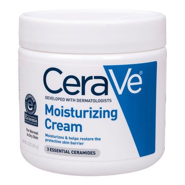 CeraVe Moisturizing Cream For Normal To Dry Skin Jar, 16oz