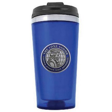 Sparta Pewter USN Sailor Acrylic Travel Tumbler