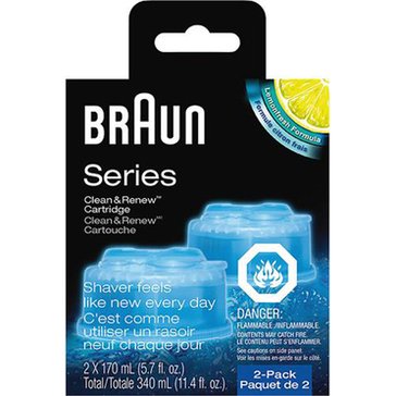 Braun Clean & Renew Refil Cartridges 2-Pack
