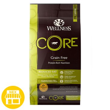 Wellness Core Reduced Fat Dog Food, 24lb