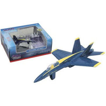 Wow Toyz Legends of Flight F/A-18 Hornet Blue Angel Diecast Plane