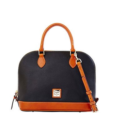 Dooney & Bourke Pebble Zip Zip Satchel