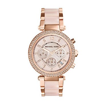 Michael Kors Women's Parker Rosegold-Tone Watch