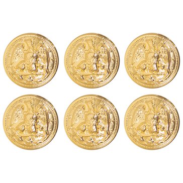 Buttons FULL SET: Gold 35L(3) with Bodkin Toggles 