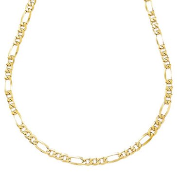 10K Yellow Gold Figaro Necklace