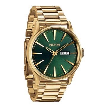 Nixon Men's Green Sentry Watch