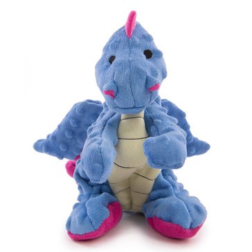 GoDog Periwinkle Dragon Dog Toy