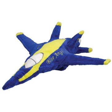Wow Toyz Cuddle Zoo F18 Blue Angels Plush Plane