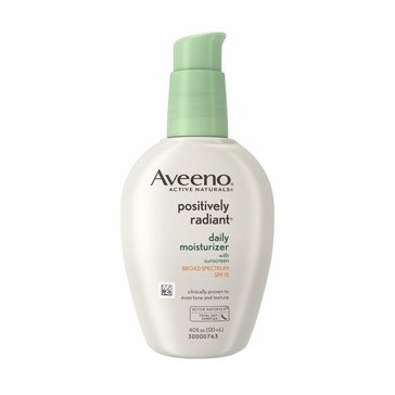 Aveeno Positively Radiant Daily Moist SPF15 4oz