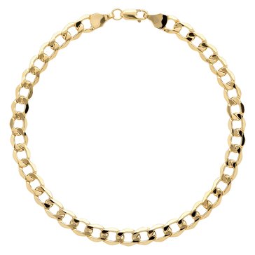 10K Yellow Gold Curb Bracelet