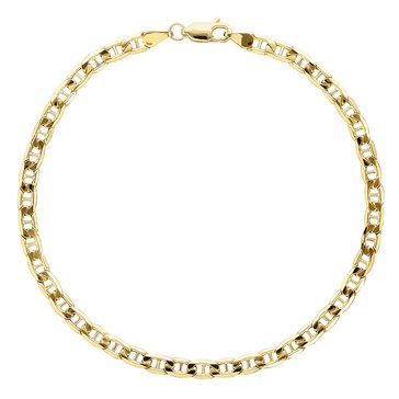 10K Yellow Gold Marine Link Bracelet