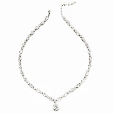 AVA Nadri Pear CZ Drop Necklace