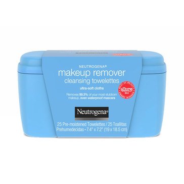 Neutrogena Vanity Makeup Remover Cleansing Towelettes, 25ct