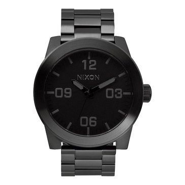 Nixon Men's Corporal All Black Stainless-Steel Watch