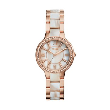 Fossil Women's Virginia Rosegold Watch