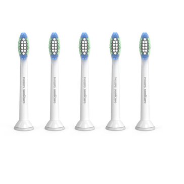 Philips Simply Clean Standard Sonic Toothbrush Heads, 5-count