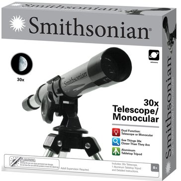 Smithsonion 30X Telescope And Monocular