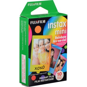 Fujifilm Instax Mini Rainbow Film, 10 Pack