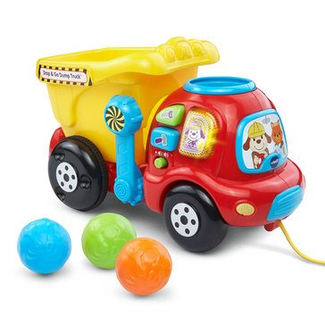 VTech Interactive Dump & Go Dump Truck Learning Numbers