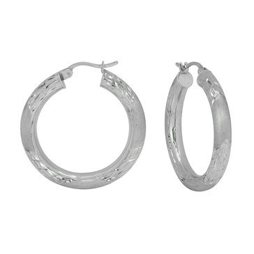 Sterling Silver Hoop Earrings