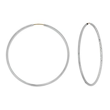 Sterling Silver Hoop Earrings