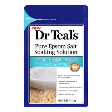 Dr Teal's Detox Epsom Salt, 3lb