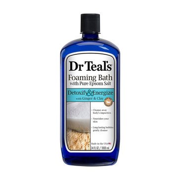 Dr Teal's Detox Foaming Bath, 34oz